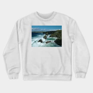 Bedruthan Steps, Cornwall Crewneck Sweatshirt